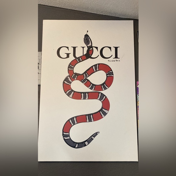Gucci canvas print - Picture 1 of 1